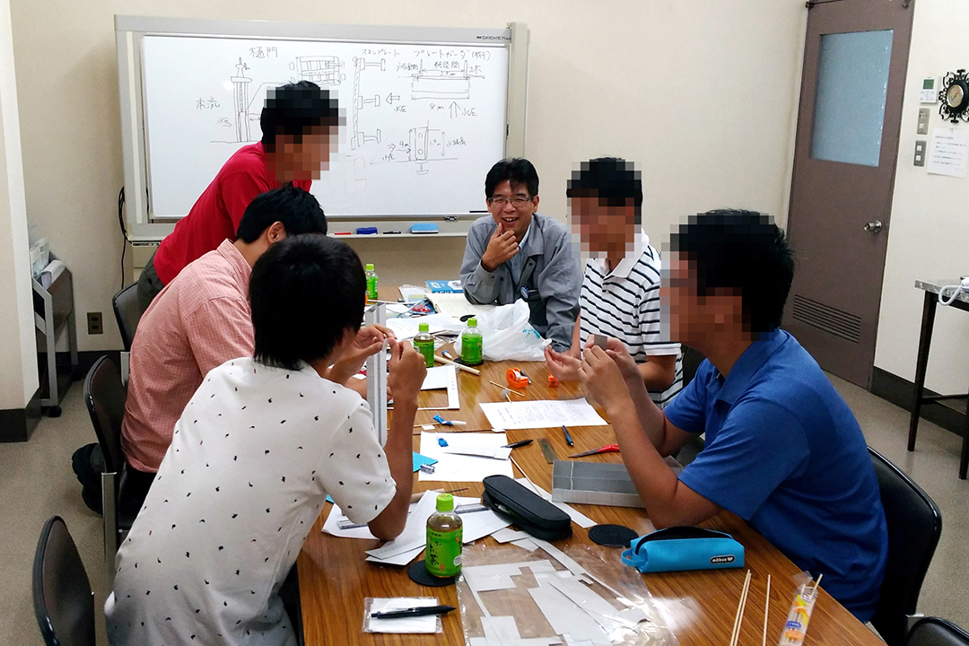 ゲートの模型づくりに挑戦！
