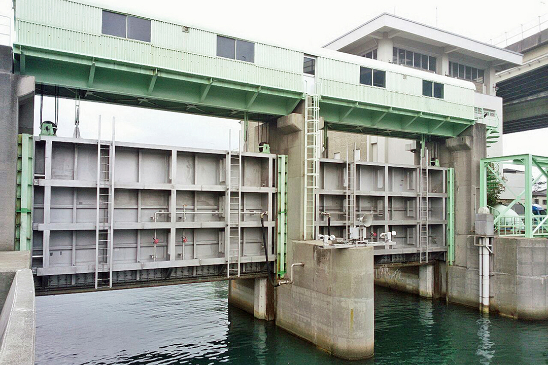 王子川水門