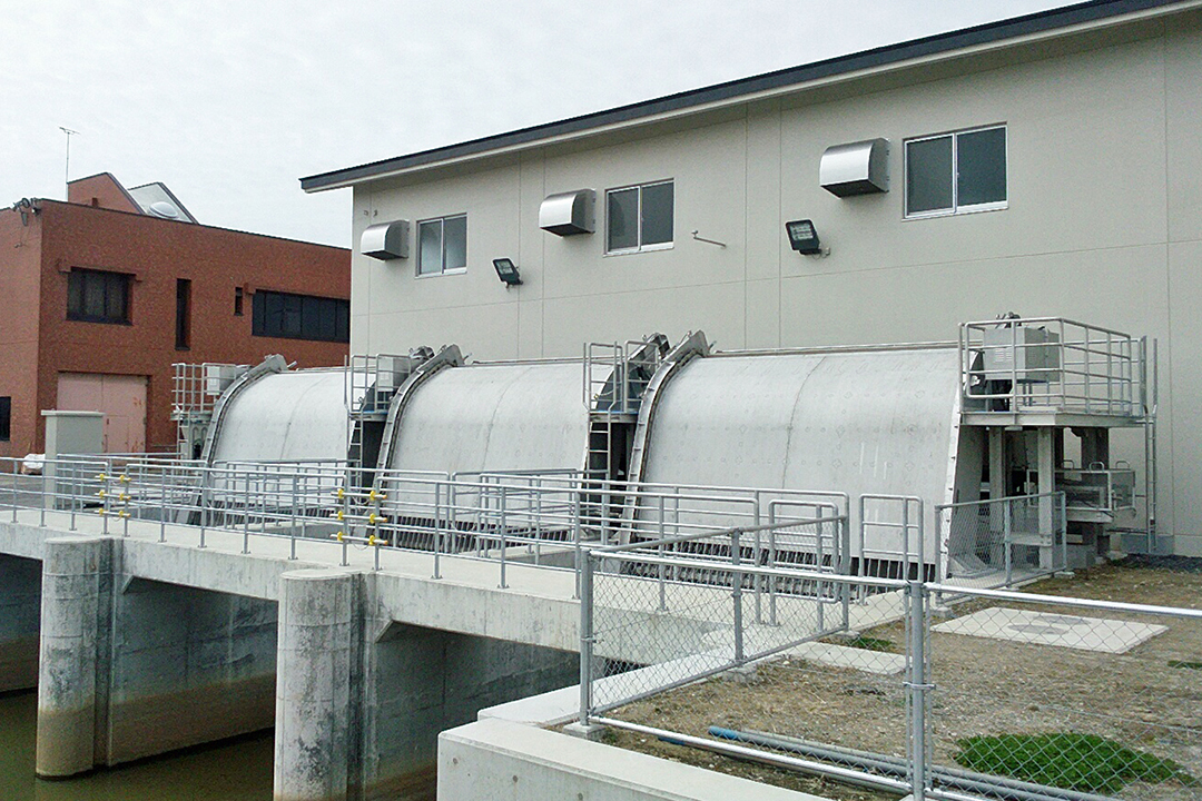 五ヶ村堀排水機場