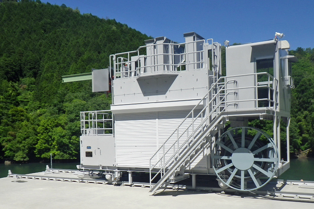 丸山発電所取水口