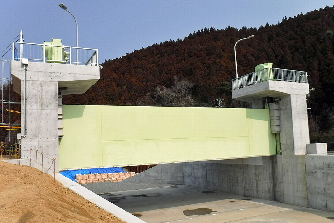 入釜谷水門