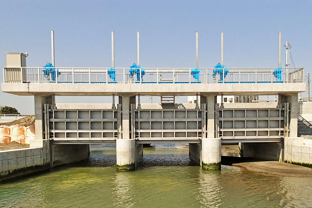 一宮川樋門