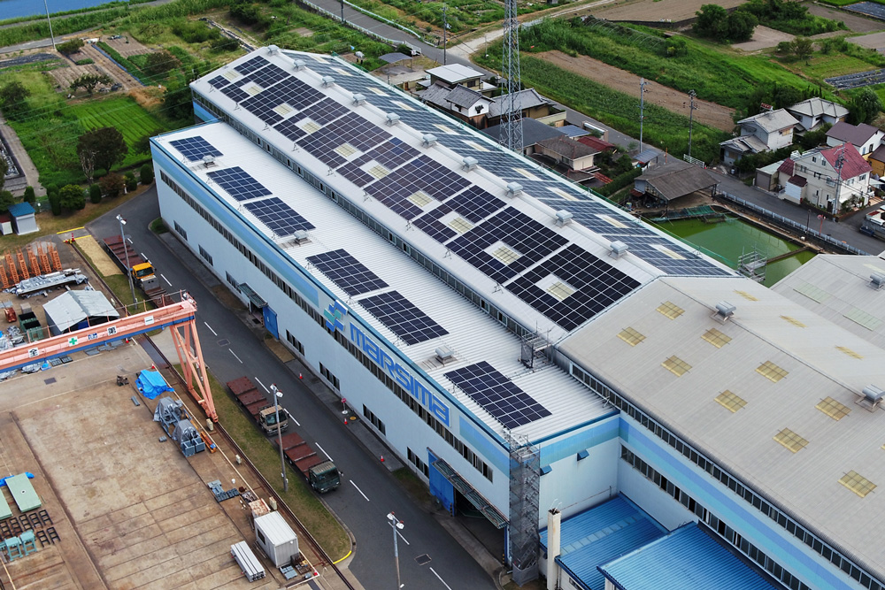 奈良工場に太陽光発電施設を新設